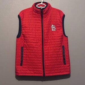 St. Louis Cardinals Unisex Red Puffy Vest